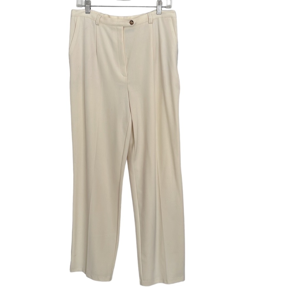 NWT Sag Harbor cream pants